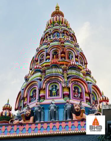 shikhar by bmb temple construction