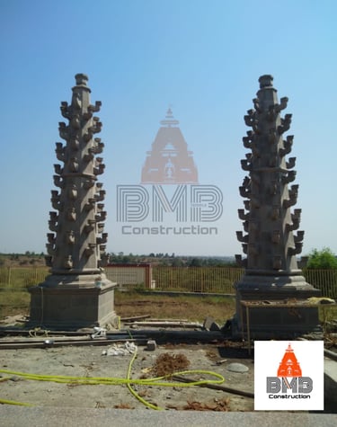 temple constructed by BMB TEMPLE CONSTRUCTION