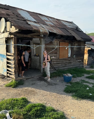 Dette er hus nr 1 som bygges.