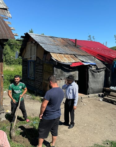 Her graves det ny ringmur.