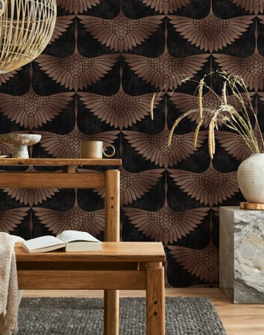 Empapelado vinílico sala de estar