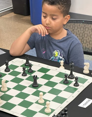 Children's chess workshop at the Henderson Multi-Gen Rec Center in NV