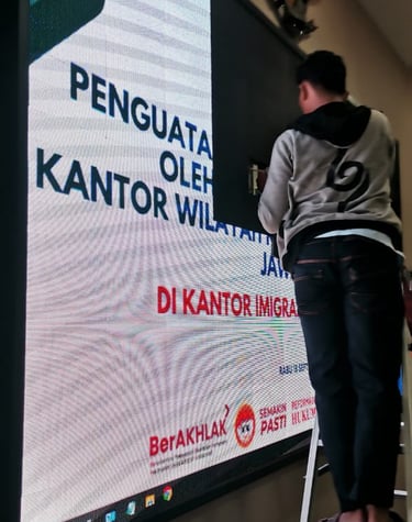 penjualan videotron semarang perakit videotron