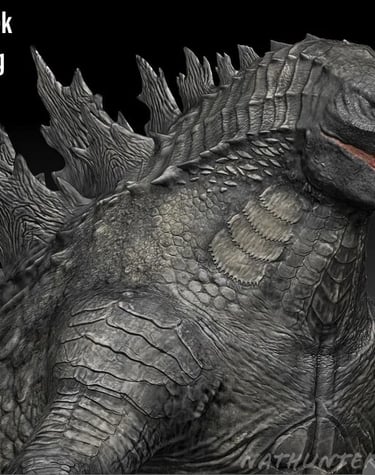 After an update cpu , I m back on scultping for my Godzilla