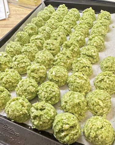 High satiety Broccoli bites