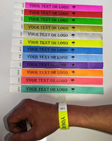 Paper Wristbands