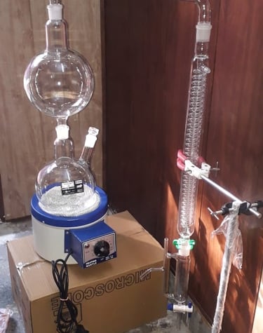 steam disstilation-apparatus