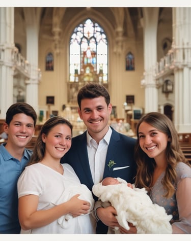 A joyful couple sharing their first dance at sunset.