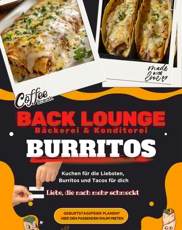 Referenzbild von Bannerwerbung für Burritos