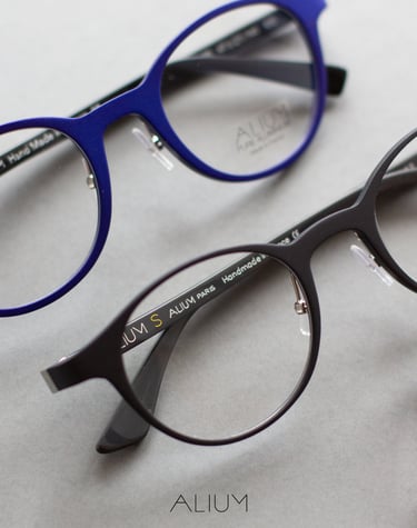 Alium designer eyewear - Innovative and lightweight frames available at Kyoptic, optician in Paris 6