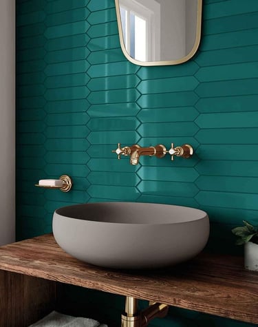 Green tile