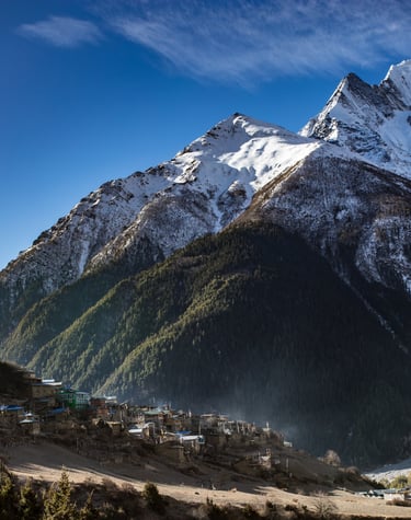 Himalayas, trekking in nepal, living in nepal, mountains, nepal