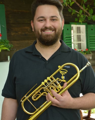 Christoph Koinegg - Trompeter und Flügelhornist von Brass Cuvée