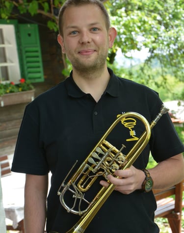 Markus Kerschbaumer - Trompeter und Flügelhornist bei Brass Cuvée