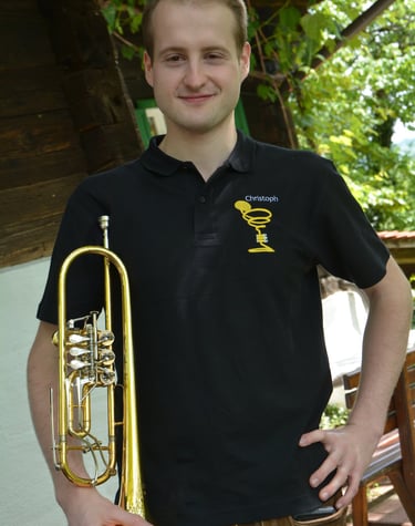 Christoph Propst - Trompeter und Moderator bei Brass Cuvée