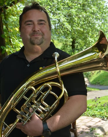 Mario Schnur - Spielt Tenorhorn und Posaune bei Brass Cuvée
