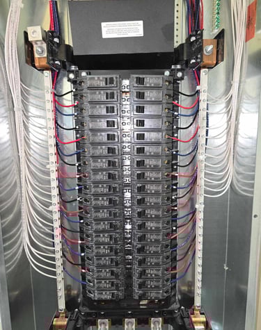 The cleanest Electric breaker panel design ever