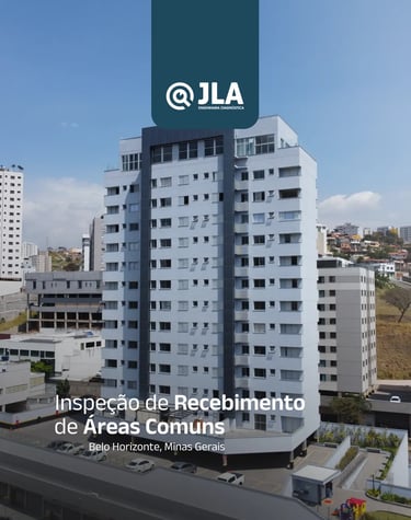 recebimento de áreas comuns feita por nós em belo horizonte