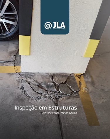 inspeção em estrutura feita por nós em belo horizonte