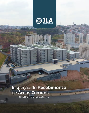 recebimento de áreas comuns feita por nós em belo horizonte