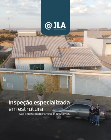 inspeção em estrutura feita por nós em são sebastião do paraíso