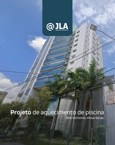 projeto de aquecimento de piscina feito por nós em belo horizonte