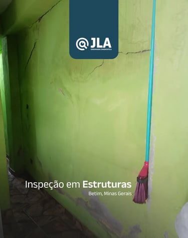 inspeção em estruturas feita por nós em betim