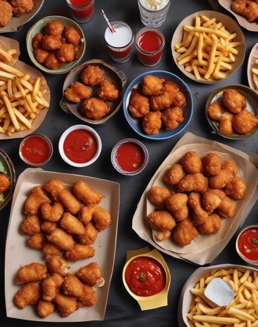 A delivery bag filled with tasty snacks on a doorstep.