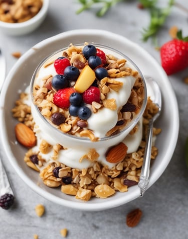 A close-up of a vibrant, colorful snack platter.