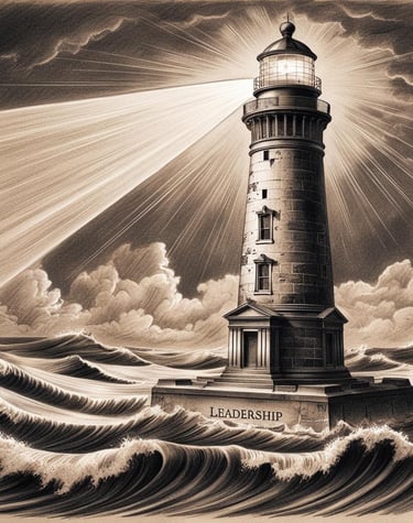 a lighthouse symbolizing leadership