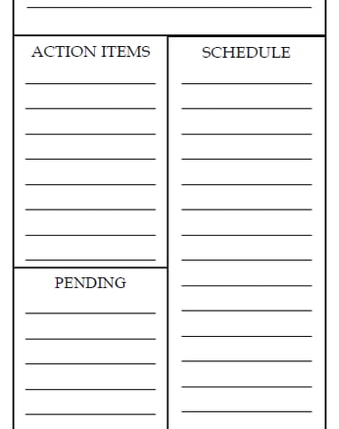 optimized note format example