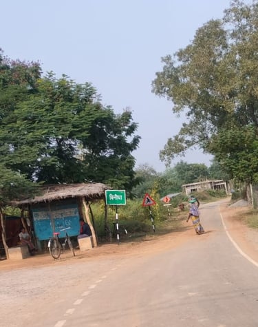 sign board on the road