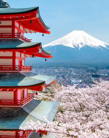 Japon. Mont Fuji