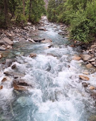 river in Dolpo