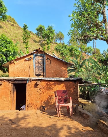 traditional house in the Dullu region