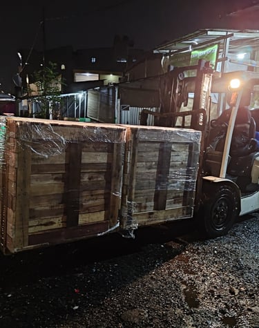 samudra biru mandiri, packing, palet plastik, palet kayu, box kayu, logistik