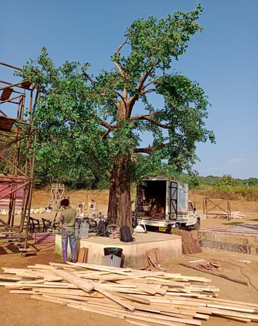 Artificial tree making ward on your demand