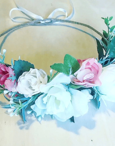 make a flower crown in York