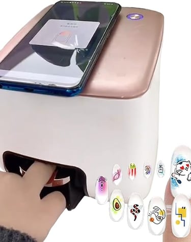 impresora automática para uñas