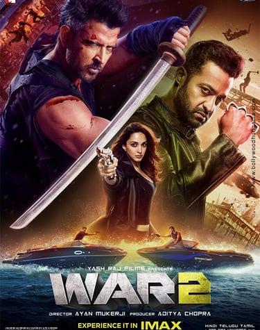 war 2 2025 movie tickets