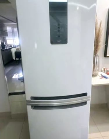 Refrigerador Brastemp Inverse 475 Litros Inox seminova oportunidade única em Contagem.