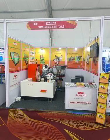 Samrat stall at MachAuto Exhibition Ludhiana