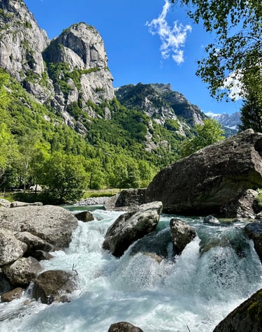 Val di Mello and Precipizio degli Asteroidi