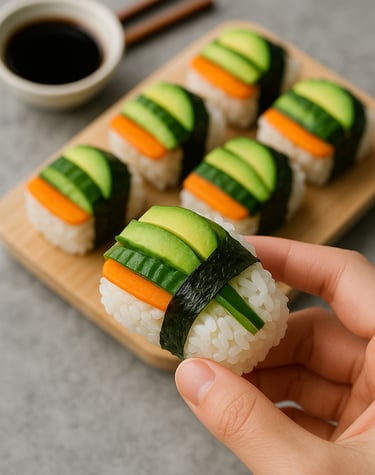 Picked Vegetable Sushi