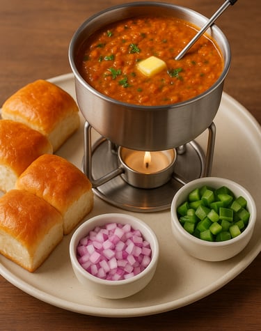 Pao Bhaji Fondue