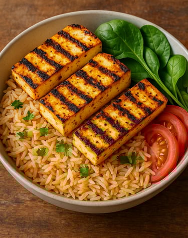 Cottage Cheese rice bowl