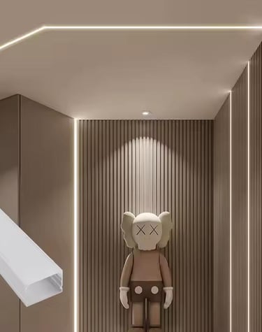 Aluminium Groove light