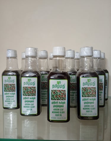 Tamilamuthu Muthiyar koonthal Hair Oil