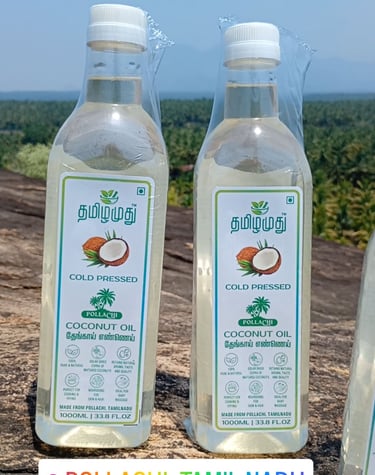 pollachi cold pressed coconut oil