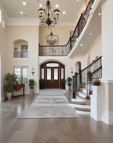 A modern apartment building showcasing innovative architecture.